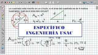 Examen Especifico de Ingeniería USAC  Ejercicios resueltos [upl. by Ordnassela286]