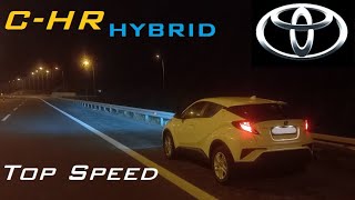 TOYOTA CHR 18 HYBRID 2021 Acceleration amp Top Speed [upl. by Dachy]