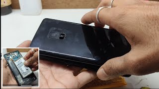 Samsung s9 back panel and battery change  How to Replace the Battery on a Samsung Galaxy S9  g960 [upl. by Vanya]