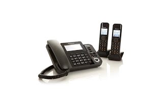 Panasonic Corded and Cordless Phone System wLink2Cell [upl. by Nirret322]