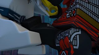 Black Man Kicks Sensei Wu in The Groin for being RACIST  Ninjago Meme [upl. by Anala]