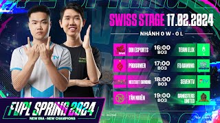 Nhánh 0W  0L DIH ProGamer SevenTV tự tin xuất trận  FVPL Spring 2024  SWISS Stage 1702 [upl. by Analos717]