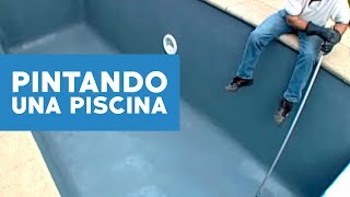 Cómo reparar y pintar una piscina de concreto [upl. by Laspisa]