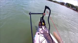 How to rig a trolling motor for a kayak [upl. by Ermentrude212]