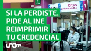 Con o sin cita Requisitos y cómo pedir la reimpresión de la credencial del INE [upl. by Allenrad]