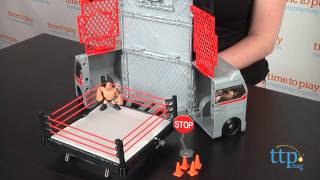 WWE Rumblers Transforming Tour Bus from Mattel [upl. by Noiro620]