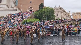 2 Giugno 2024 Festa della Repubblica Dimonius Brigata Sassari [upl. by Airtina126]