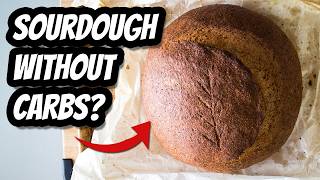 How to Make SOURDOUGH BREAD KETO vegan high protein and actually delicious [upl. by Ellessig573]