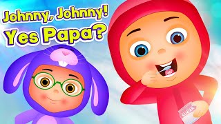 Johny Johny Yes Papa  Five Little Babies Collection  Nursery Rhymes amp Cartoons  Kids Songs [upl. by Gaul]