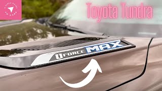 Toyota Tundra iFORCE MAX  Quick Review [upl. by Attenborough402]