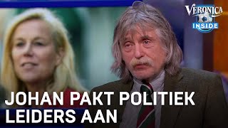 Johan Derksen pakt politiek leiders aan na verkiezingsdebat  VERONICA INSIDE [upl. by Kitrak]