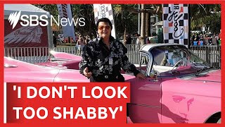 Female Elvis performer ShElvis gives men a run for their money at outback Elvis festival  SBS News [upl. by Retha]