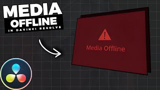 How To Fix MEDIA OFFLINE In Davinci Resolve [upl. by Dolan688]