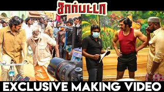 🔴EXCLUSIVE Sarpatta Parambarai  Behind The Scenes  Arya  Pa Ranjith  Santhosh Narayanan [upl. by Dace]