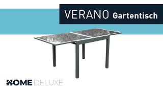 Gartentisch Verano Produktvorstellung [upl. by Baudin]