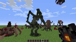 Scape and Run Parasites MOD NEW UPDATE in Minecraft [upl. by Anerroc]