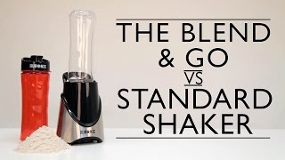 Duronic Blend amp Go  Protein Shake Vs Standard Shaker [upl. by Clarey694]