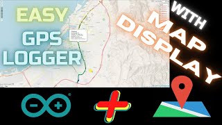 How To Make Arduino GPS Logger With Google Map Display On GPSVisualizer [upl. by Cassady]