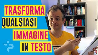 Trasforma le immagini in TESTO GRATIS [upl. by Fina]