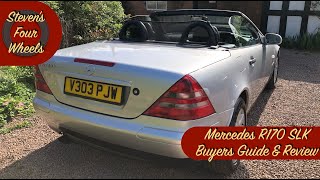 MercedesBenz R170 SLK Buyers Guide amp Review [upl. by Princess831]