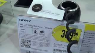 Sony Handycam HDRCX200210 camcorder test [upl. by Atteynad754]