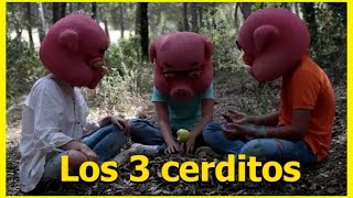 Los Tres Cerditos Chanchitos Cuento Nuevo con Moraleja [upl. by Nedap685]