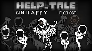 Helptale UNHAPPY Full OST [upl. by Ruenhs]