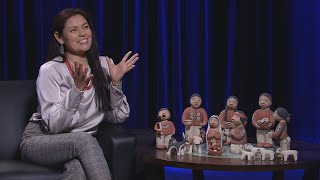 Kathleen Wall of Jemez Pueblo – Nativity Scene and Storyteller  ¡COLORES NMPBS [upl. by Fonz]