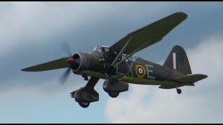 Meeting de la Ferté Alais 2024 Le Westland Lysander [upl. by Nyrhtak]