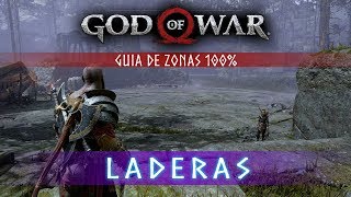 God of War Guia de Zonas 100  Laderas [upl. by Nueovas238]