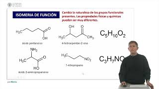 Tipos de Isomería Isomería estructural   UPV [upl. by Arrek]