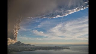 A Moment InA Volcanic Eruption Volcano Calbuco [upl. by Seibold]