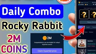 10 September superset Rocky Rabbit  Today Combo Card Rocky Rabbit [upl. by Cirilla538]