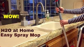 Easy Spray Mop by H2O at Home [upl. by Blinni]