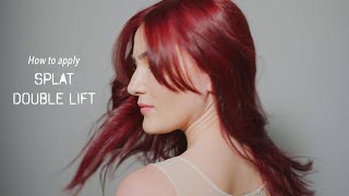 Howto Dye Your Hair with Splat Double Lift Permanent Hair Color [upl. by Ulland733]