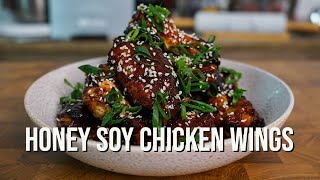 Honey Soy Chicken Wings  The Best Recipe [upl. by Votaw96]