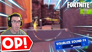 USE THIS SETTING in FORTNITE HOW TO TURN ON VISUAL SOUND EFFECTS Chapter 3 Season 1 Gameplay [upl. by Hgielanna]