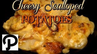 Creamy Cheesy Scalloped Potatoes Recipe How To Make Scalloped Potatoes [upl. by Suirrad836]