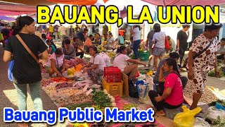 Bauang La Union  Filipino Market ‘Palengke Tour’ during Market Day  Philippines [upl. by Proffitt]