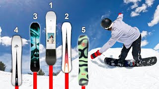 The 5 Most Popular Snowboards in the World [upl. by Carlick]