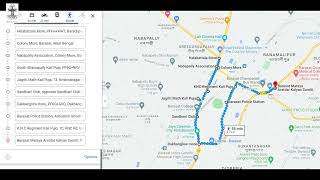 Barasat Madhyamgram Kali Puja Guide with Google Map Link [upl. by Malilliw209]