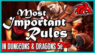 Most Important DampD 5e Rules for Dungeon Masters [upl. by Stutman245]