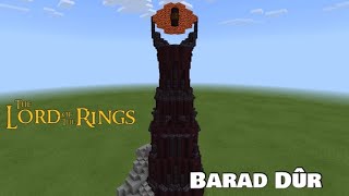 How to Make the Barad Dûr in Minecraft  Tutorial [upl. by Kutchins91]