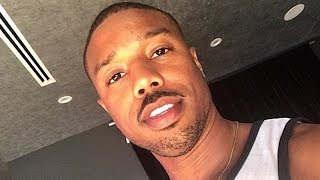 Michael B Jordan CANT STOP Thinking About Nicki Minaj After Her THIRSTY Acceptance Speech [upl. by Ahtnamas]