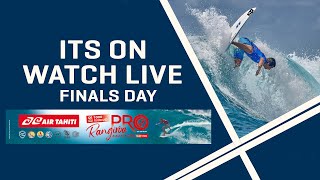 WATCH LIVE Air Tahiti Rangiroa Pro Finals Day [upl. by Asilaj]