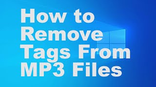 A Short Easy Guide To MP3Tag [upl. by Lobel]