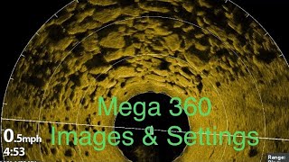 Humminbird Mega 360 Settings Images Compatible Units Side Imaging with Mega 360 Waypoints [upl. by Nirel368]