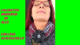 COLLANA SCALDACOLLO ALLUNCINETTO tutorial [upl. by Reinold]