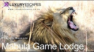 Mabula Game Lodge [upl. by Kiran]