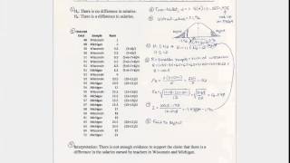 Wilcoxon Rank Sum Test [upl. by Chong]